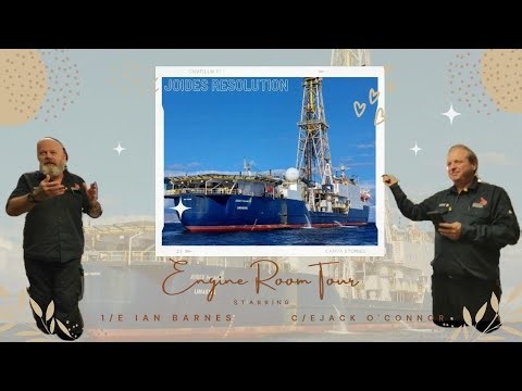 JOIDES RESOLUTION Engine Room Tour