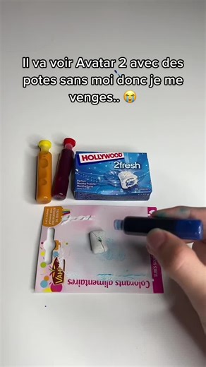 Va voir Avatar 2 avec des potes sans moi donc je me venges.. 😭