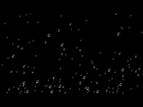 transparent water bubbles | transparent videos | black screen videos