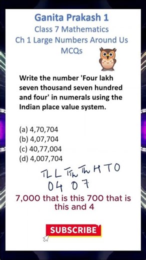 MCQ Ganita Prakash Class 7 Ch 1 Large Numbers Around Us Ques 9