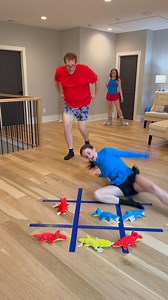 Tic Tac Toe RELAY! #fun #games #challenge | Rudy Randall