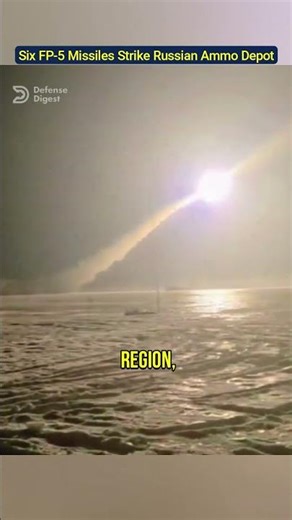 Ukraine’s NEW FP-5 "Flamingo" Missiles Strike Deep Inside Russian Ammo Depot!