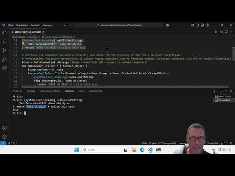 Secure Boot Zertifikat läuft 2026 ab: Secure Boot Zertifikate von allen Domain-Computern überprüfen