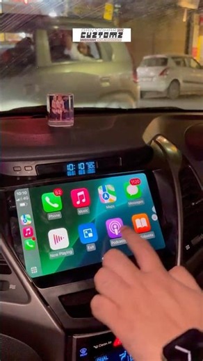 HYUNDAI ELANTRA INFOTAINMENT UPGRADE #automobile #trending #viral #yt #ytshorts #dhc #car #modified