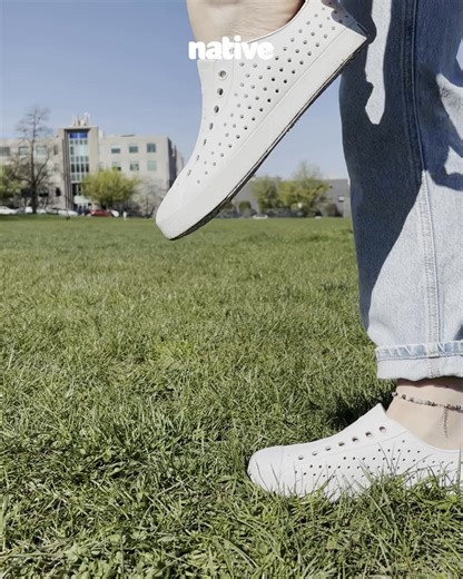 Get out the door faster! The Native Shoes Jefferson makes putting shoes on (and taking them off) a breeze for everyone in the family. Simple, stylish, and oh-so-comfortable. | Native Shoes
