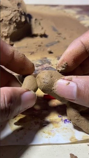 YOU WON’T BELIEVE THIS IS MADE OF CLAY! 😲 EASY DIY CLAY ART #viral #usa