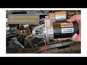 BMW 328i E90 Starter Replacement Tutorial | Complete Step-by-Step Guide all N52 engines