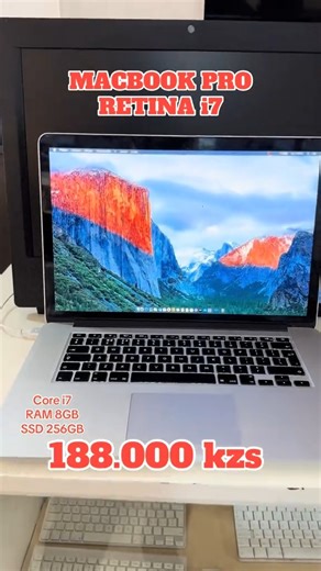🍏💻 MACBOOK PRO RETINA — PODER, ELEGÂNCIA E DESEMPENHO PROFISSIONAL! 🚀✨ Se procuras velocidade, design premium e performance sem limites, o MacBook Pro Retina Core i7 é a escolha perfeita! 😎🔥 Ideal para trabalho, design, edição de vídeo, música e produtividade máxima! 🎬🎧💼 ⚙️ Destaques que fazem a diferença: ⚡ Processador Intel Core i7 – rapidez e potência em cada clique! 💾 SSD ultrarrápido – liga e abre apps em segundos! 🌈 Ecrã Retina – imagem super nítida e cores incríveis 😍 🔋 Bateri