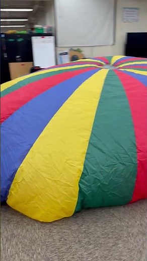 Kindergarten Parachute Play: Learning Through Movement