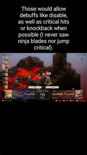 Final Fantasy Tactics Ivalice Chronicles - Jump Boosts Ninja Blades and Katana Damage