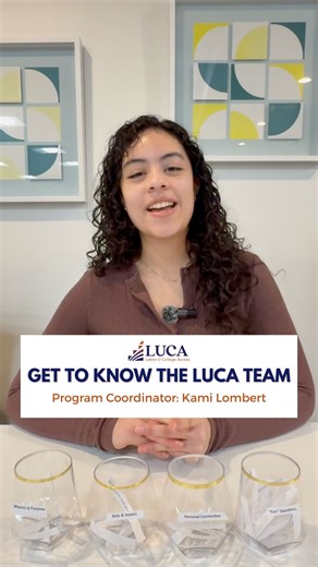 Get to know the LUCA Team 💙 We’re so excited to introduce a new video series where you’ll get to know members of our LUCA Familia a little more. In each video, team members answer questions about the mission, their role and impact, their personal connection to LUCA, and who they are beyond LUCA—giving you a genuine look at the people behind the work. First up: Kami Lombert, our incredible Program Coordinator. 🎥 Click play & enjoy! 💙 Like, share, and repost the love 📲 Don’t forget to follow u