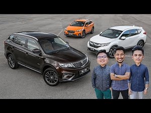 DRIVEN 2019: Proton X70 SUV vs Honda CR-V vs Subaru XV - Malaysian review