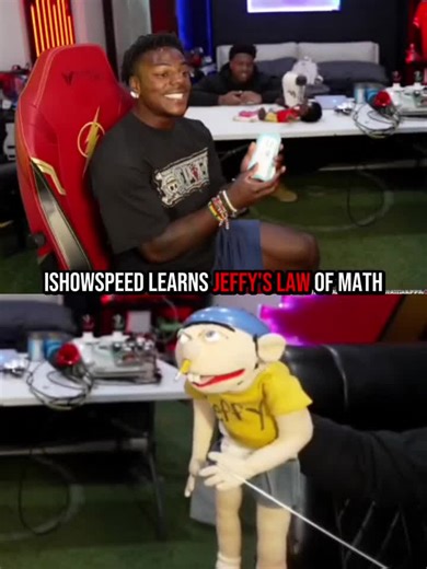 IShowSpeed Learns Jeffy's LAW #sml #ishowspeed #jeffy #memes #funny