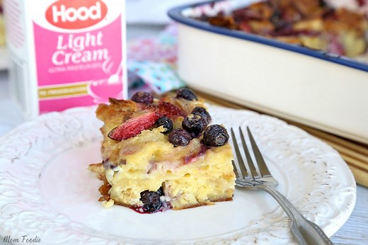 Berry Croissant Breakfast Casserole Recipe