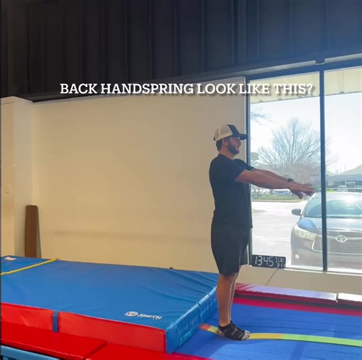Fixing Bent Arms and Frog Legs in Back Handsprings