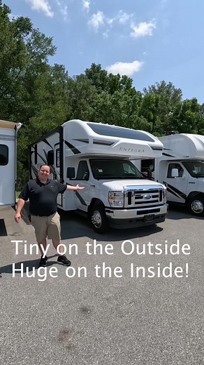 Spacious Tiny Motorhome Tour | Camper World Sherman