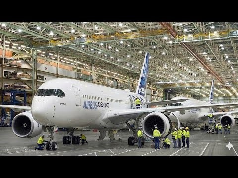 Inside a Modern Aircraft Recycling Factory: From Old Planes to Airbus Aircraft (Full Process)