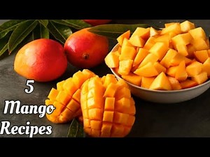 5 Best Mango Recipes #shardacook #mangorecipes #aamrecipes | Mango Popsicle,mango cake,milkshake,aam