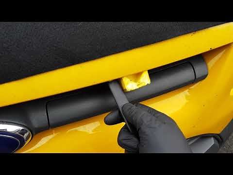 Transit custom bonnet won't open. opened with new lock bypass tool