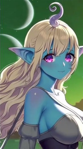 AI ￼ alien, anime character #AIAlien #Anime #OrcaPodStudio ￼￼