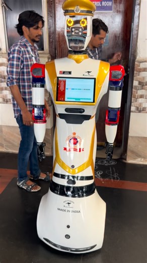 life_of_vizag | Asc Arjun robo launched in Vizag railway station It has lot of features and secure to passengers #vizag #vizagcityofdestiny #robo... | Instagram