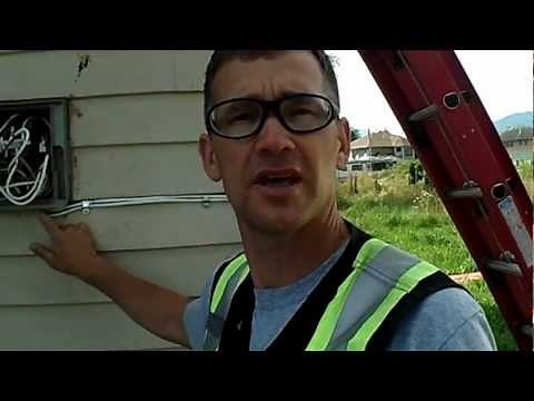 Typical Install, Simple cable run, Cable Box Entry