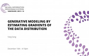 [NeurIPS19] Generative Modeling by Estimating Gradients of the Data Distribution
