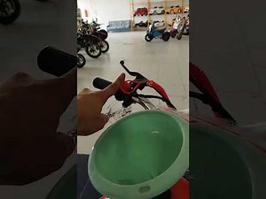 Como arrancar un mini quad infantil de 49cc 2 tiempos. Puesta en marcha.