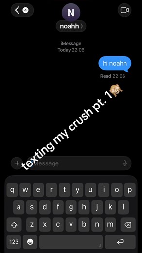 Texting My Crush: Part 1