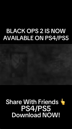 BREAKING: Call of Duty: Black Ops and Black Ops 2 ports for PS4 and PS5 are AVAILABLE NOW • $40 each game • PS4 & PS5 versions • No updates to the core games PlayStation Plus subscribers can get each game for $20 for limited time #blackops2 #viral #trending #blowthisup #fyp