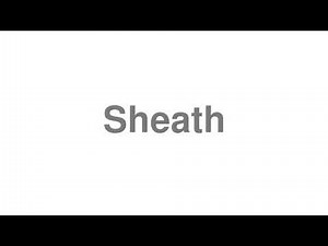 How to Pronounce "Sheath"