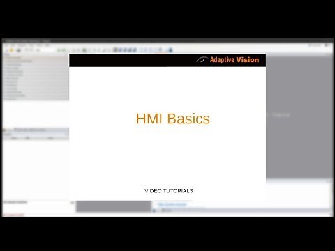 13. Adaptive Vision Studio Tutorial: HMI Basics