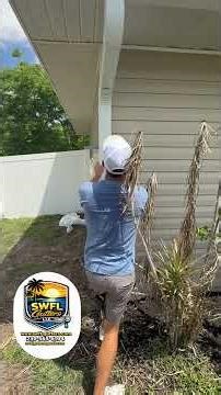 Seamless gutter install in Lehigh acres, FL