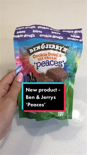 Ben & Jerry's Cookie Dough ‘Peaces’ - New Woolies Find!