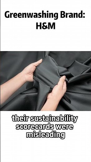 H&M’s Greenwashing Exposed: The Truth Behind Their 'Sustainable' Claims🌿🚫🌿 #Greenwashing #hm