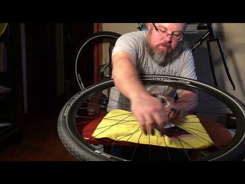 Installing a Disc Brake Rotor on a Bicycle