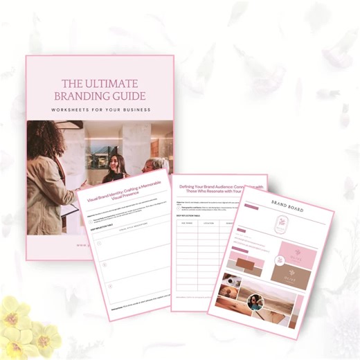 Brand Strategy Workbook: Small Business Branding Guide (canva Template PDF) - Etsy