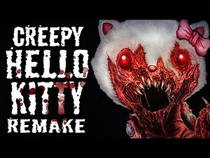 Creepy Hello Kitty (REMAKE) - SpeedPaint - Digital Illustrator #HelloKitty #gore #terror