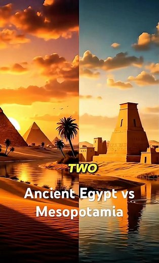 Why Ancient Egypt and Mesopotamia Were So Different