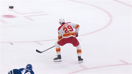 Honzek's first career goal