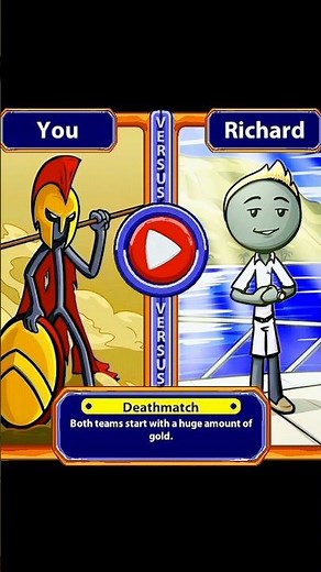 ⚔️ Stickman vs Richard – Who Will Win? 🤯 | Epic Fight | Stick War Legacy #stickwarlegacy​ #stickwar​