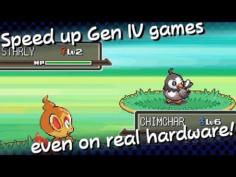 Pokémon Platinum (& D/P/HG/SS) Unlocked FPS Hack Showcase