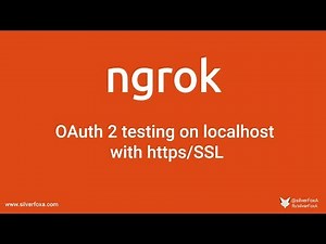 OAuth 2 testing on localhost with https/SSL