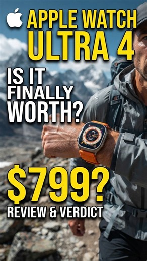 Apple Watch Ultra 4: Is It FINALLY Worth $799?