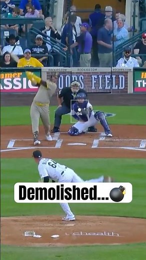 Padres DESTROY the Rockies! 💣💥| #baseball #highlights