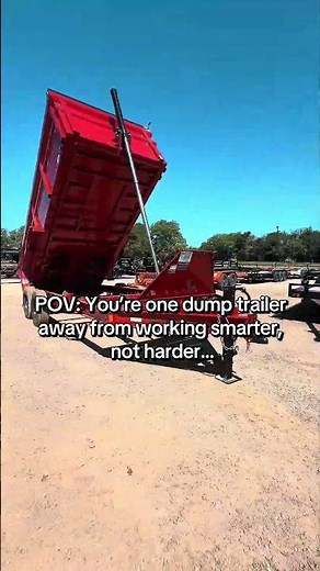 We’ve got dump trailers in multiple sizes and weight ratings available NOW!