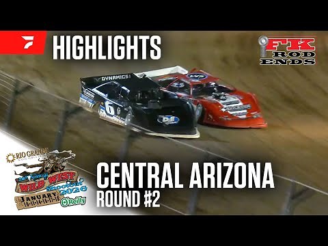 Night #2 | Wild West Shootout at Central Arizona Raceway 1/11/26 | Highlights