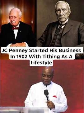 John D Rockefeller Started Working At The Age Of 16 And From That Age, He Began Tithing.