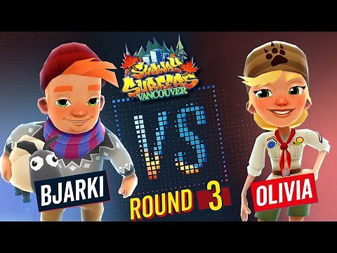 Subway Surfers Versus | Bjarki VS Olivia | Vancouver - Round 3 | SYBO TV