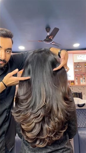 👉 Butterfly Layers / Super Long Layers/ Long layers /Advance Haircut/Step cut /Haircut tutorial